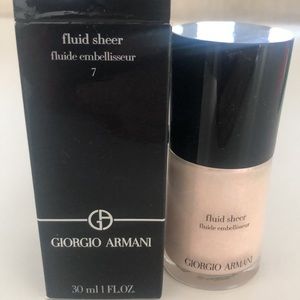 Giorgio Armani Fluid Sheer #7- NEVER USED